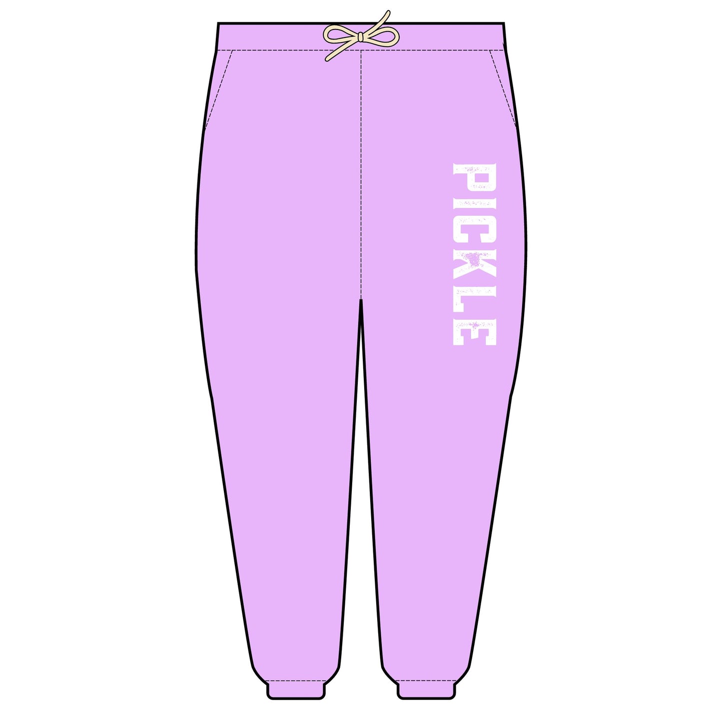 PICKLE Unisex Garment-Dyed Lightweight Fleece Sweatpants