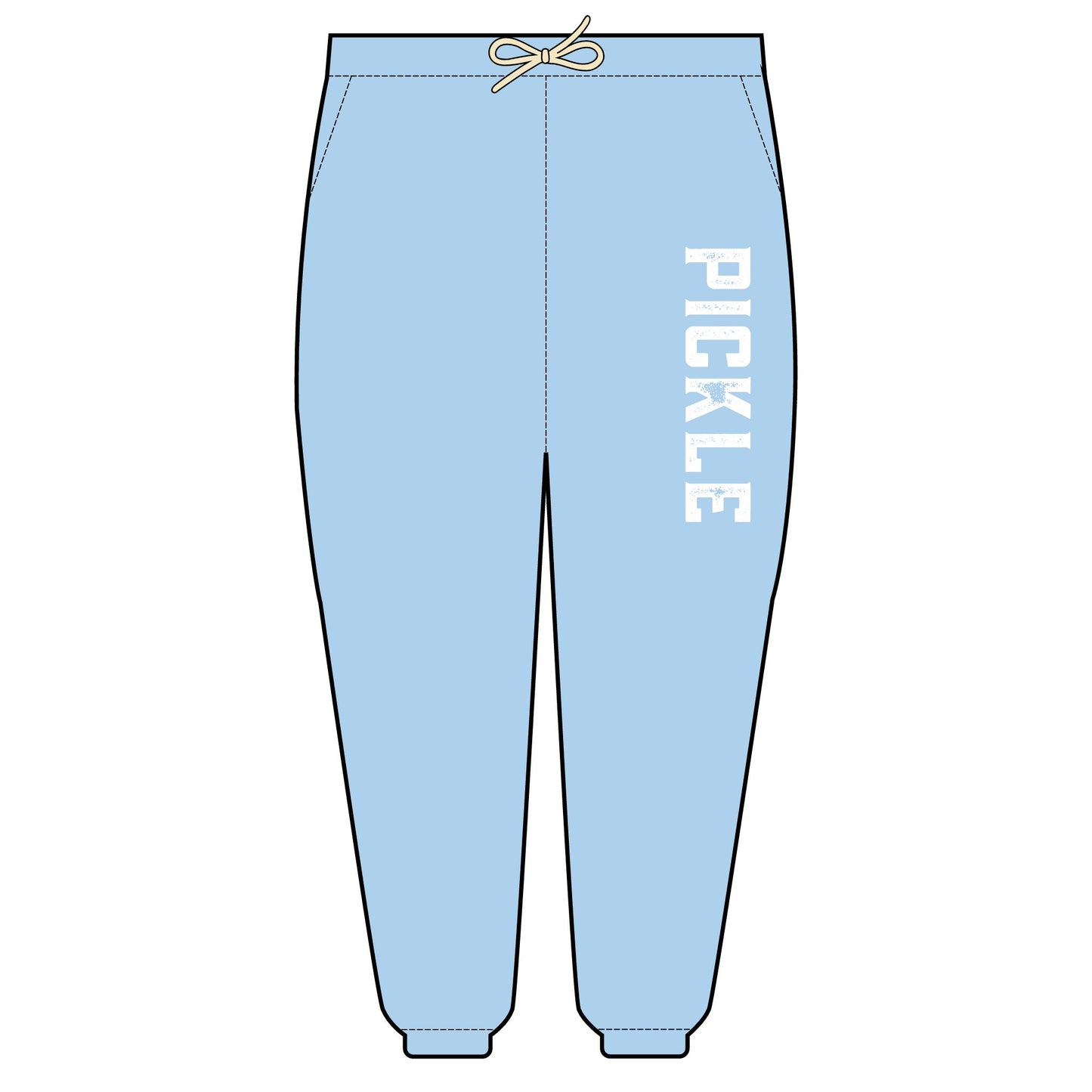 PICKLE Unisex Garment-Dyed Lightweight Fleece Sweatpants