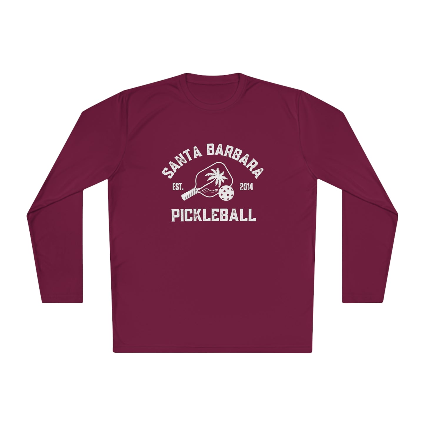 Santa Barbara Pickleball UNISEX- Fuller Cut (more colors) Light Weight, Moisture Wicking, SPF 40 Long Sleeve Tee