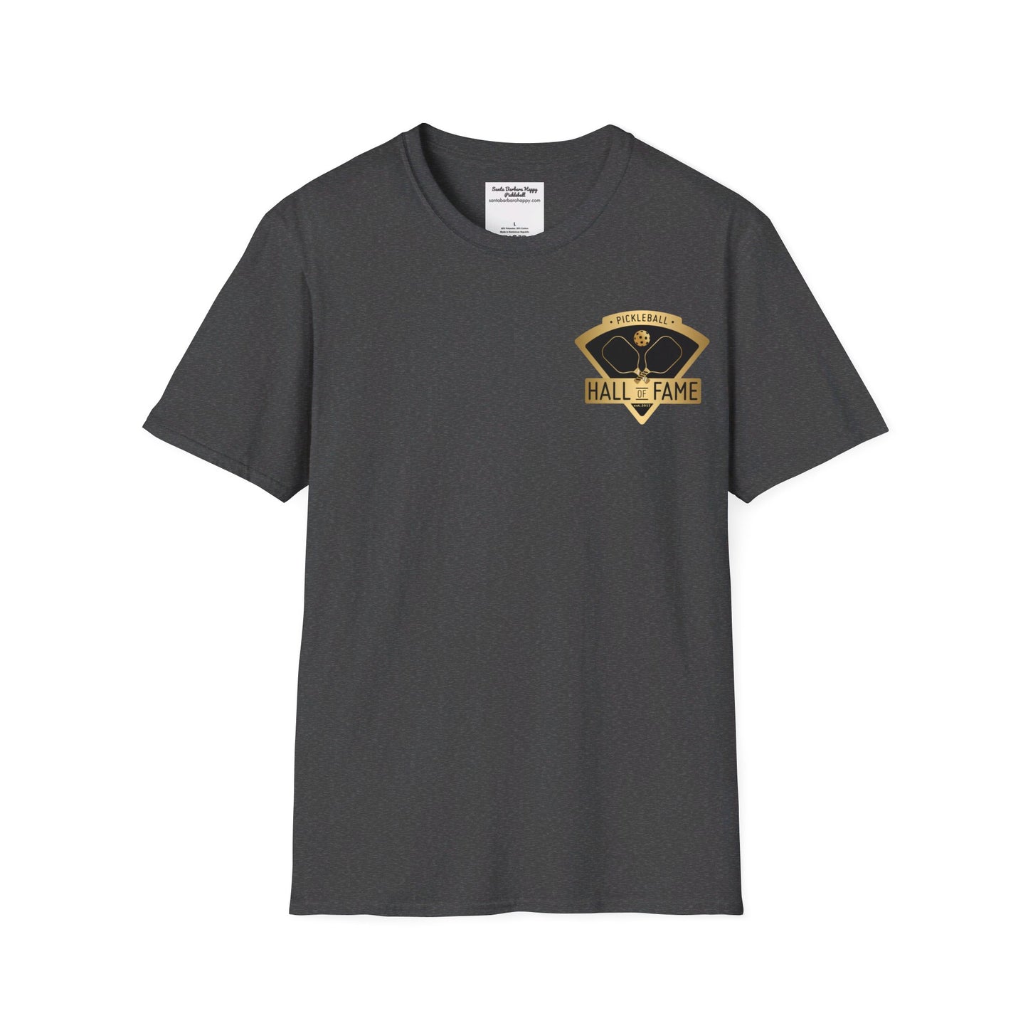 Pickleball Hall of Fame - Unisex Softstyle T-Shirt (customize back)