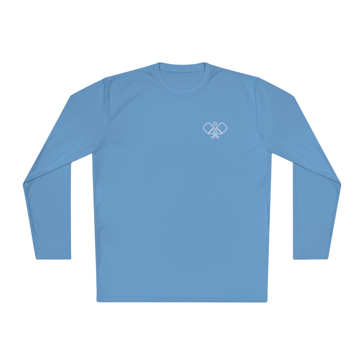 Hooked on Pickleball, Sunshine & Sushi- Unisex moisture wicking Lightweight Long Sleeve Tee spf 40