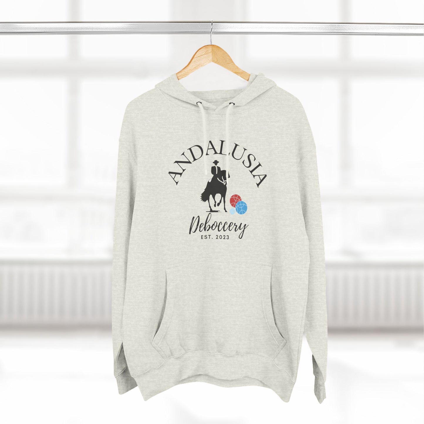 Gigi husband Andalusia Deboccery 80% cotton/20% poly Lane 7 - Three-Panel Fleece Hoodie