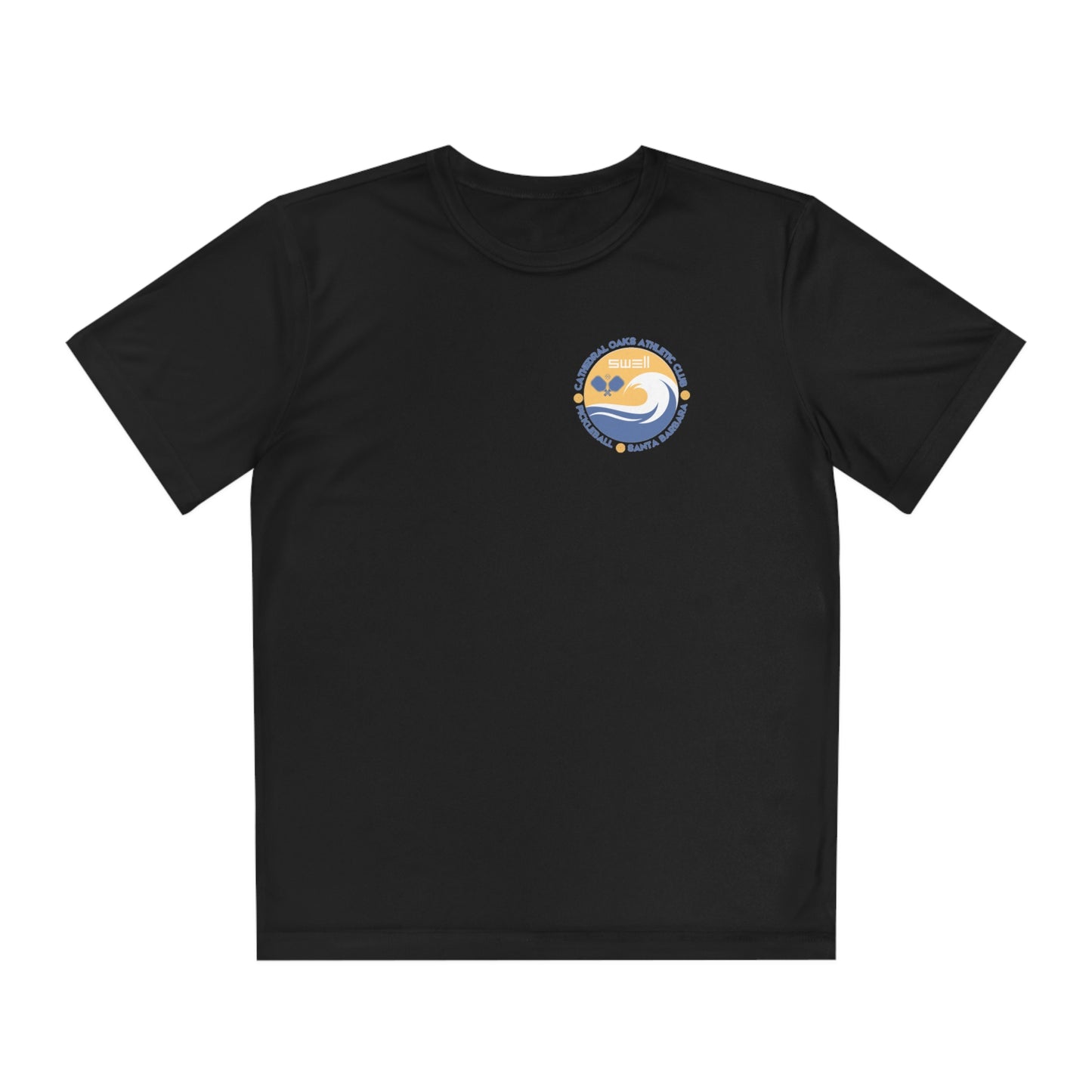 Cathedral Oaks - SWELL - Pickleball -Youth Competitor Tee - can add name