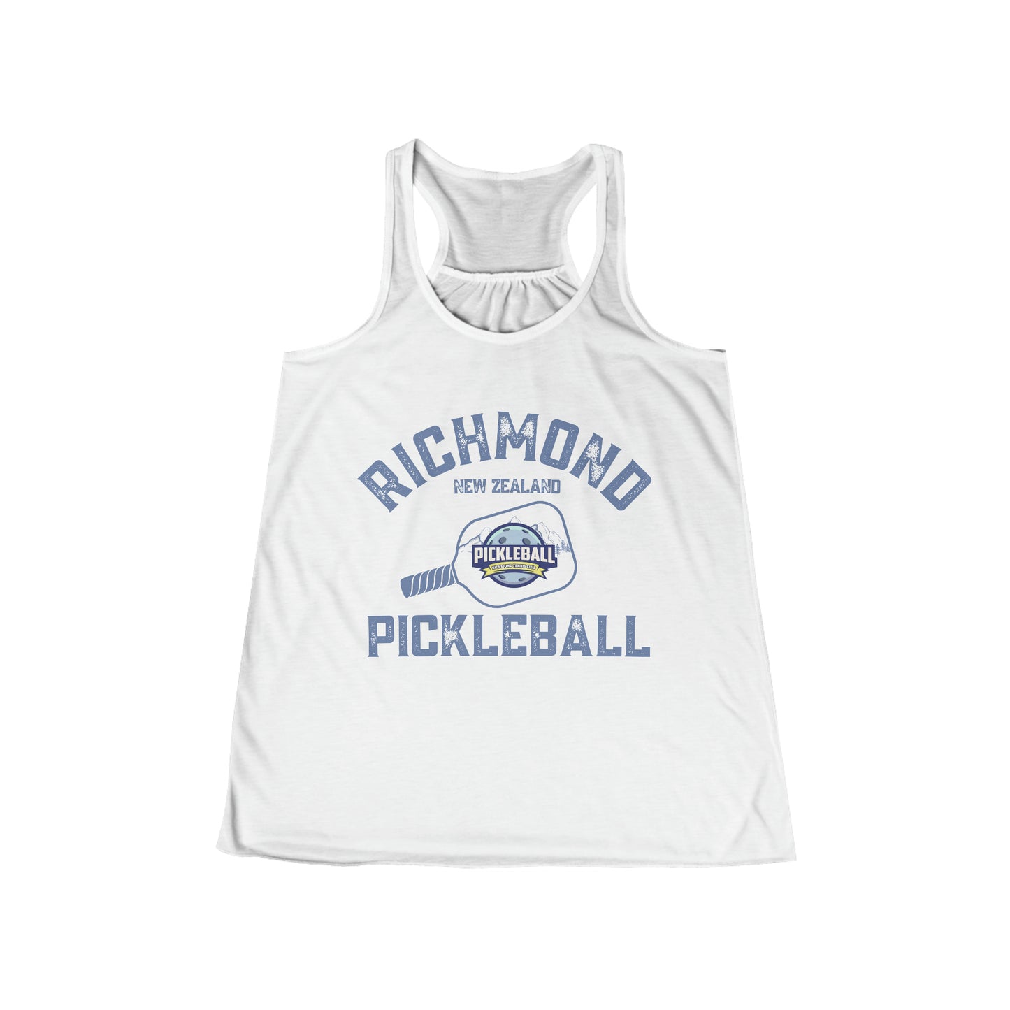 Richmond New Zealand Pickleball 60% poly Women's Flowy Racerback Tank