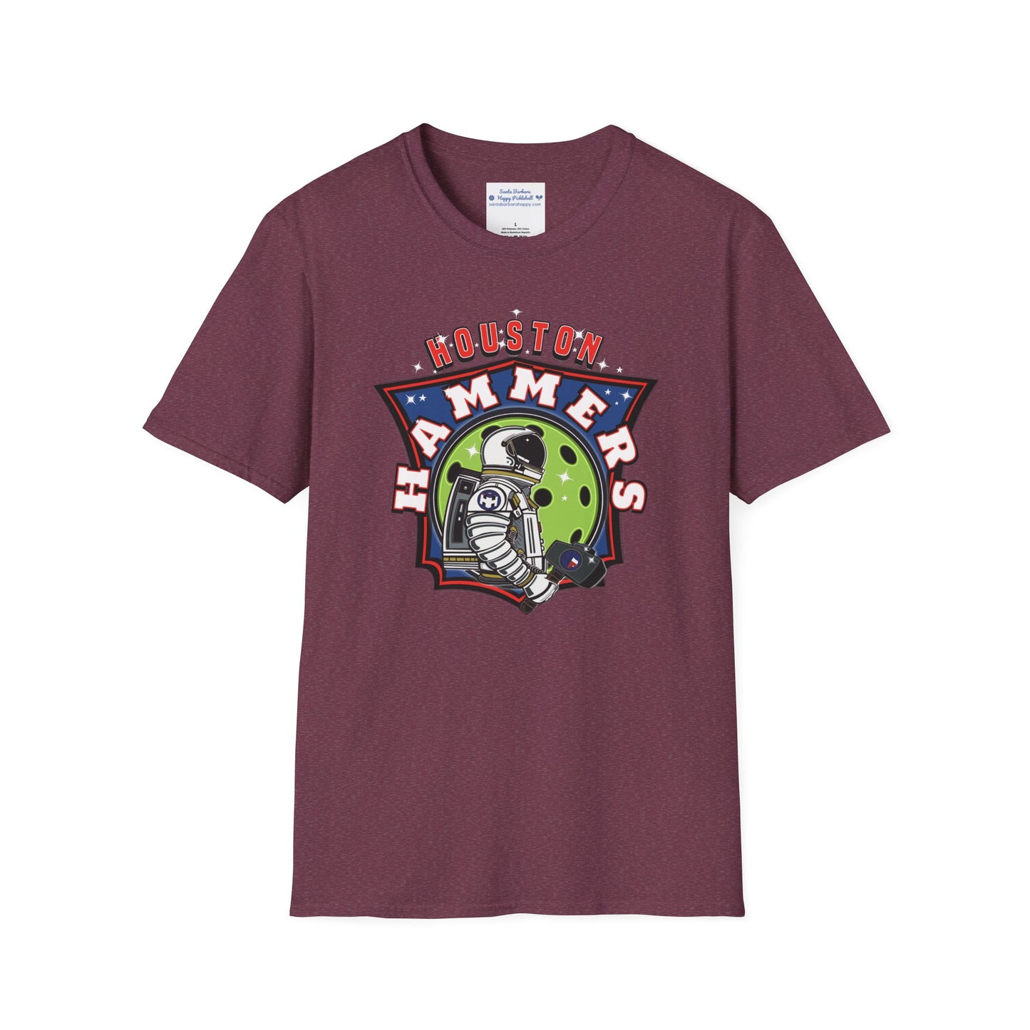 Houston Hammers - Unisex Softstyle 100% Cotton T-Shirt