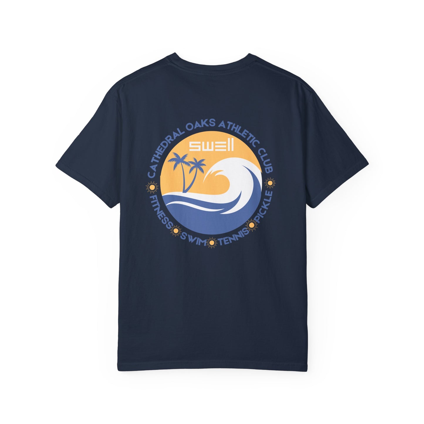 Cathedral Oaks Athletic Club - Fitness/Swim/Tennis/Pickle -Unisex Garment-Dyed T-shirt