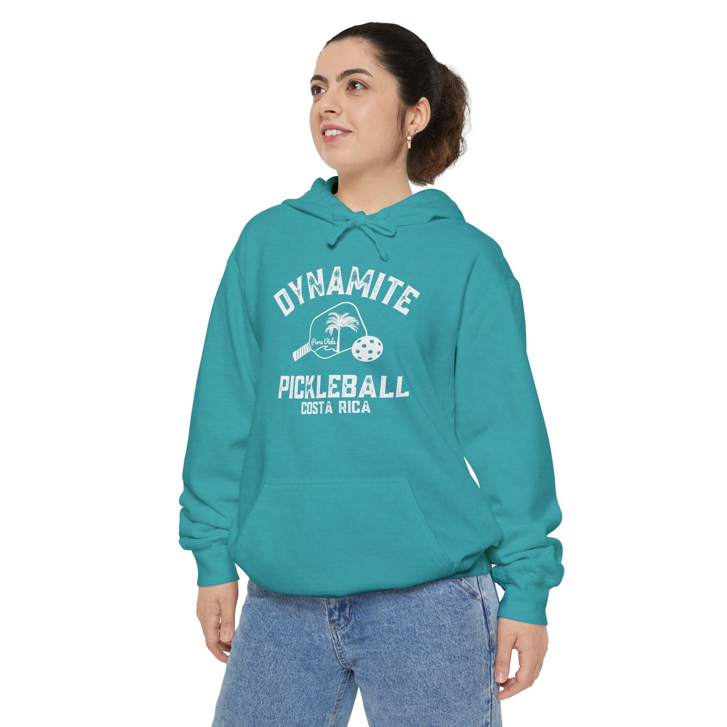 Pura Vida Garment Dyed 100% cotton, sweatshirt- distressed beachy