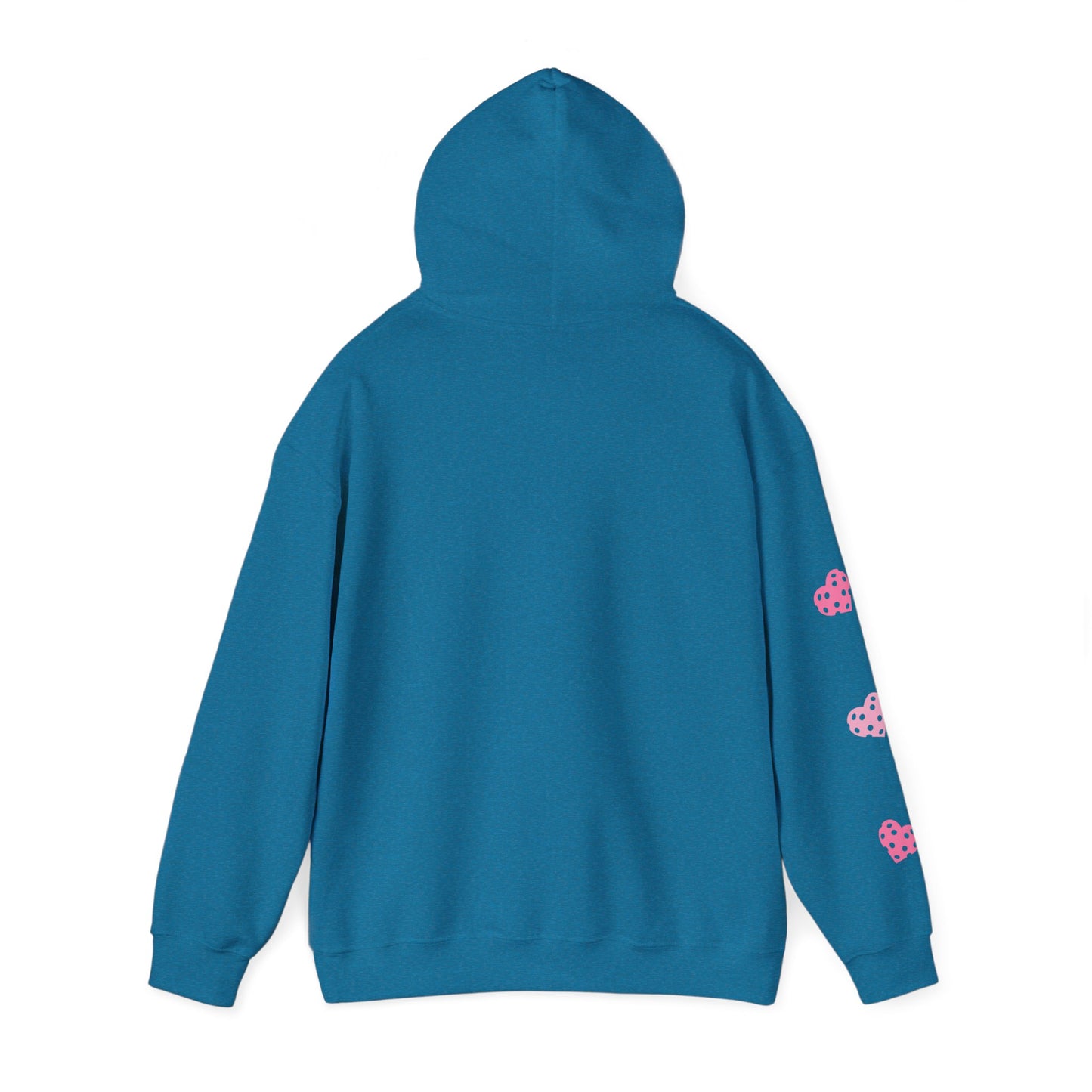 Pickleball LOVE Hoodie - can customize sleeves & back - add in notes