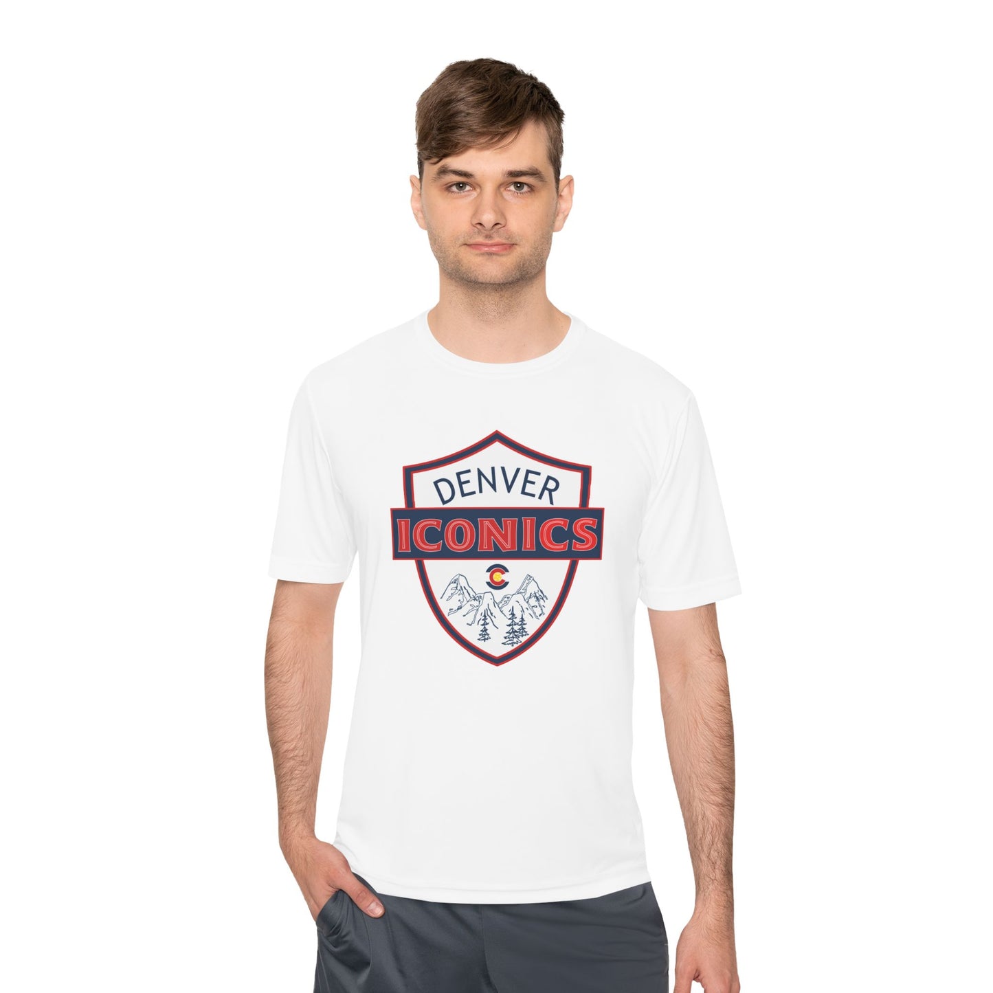 Denver Iconics Unisex Moisture Wicking T SPF 40 - Add name back