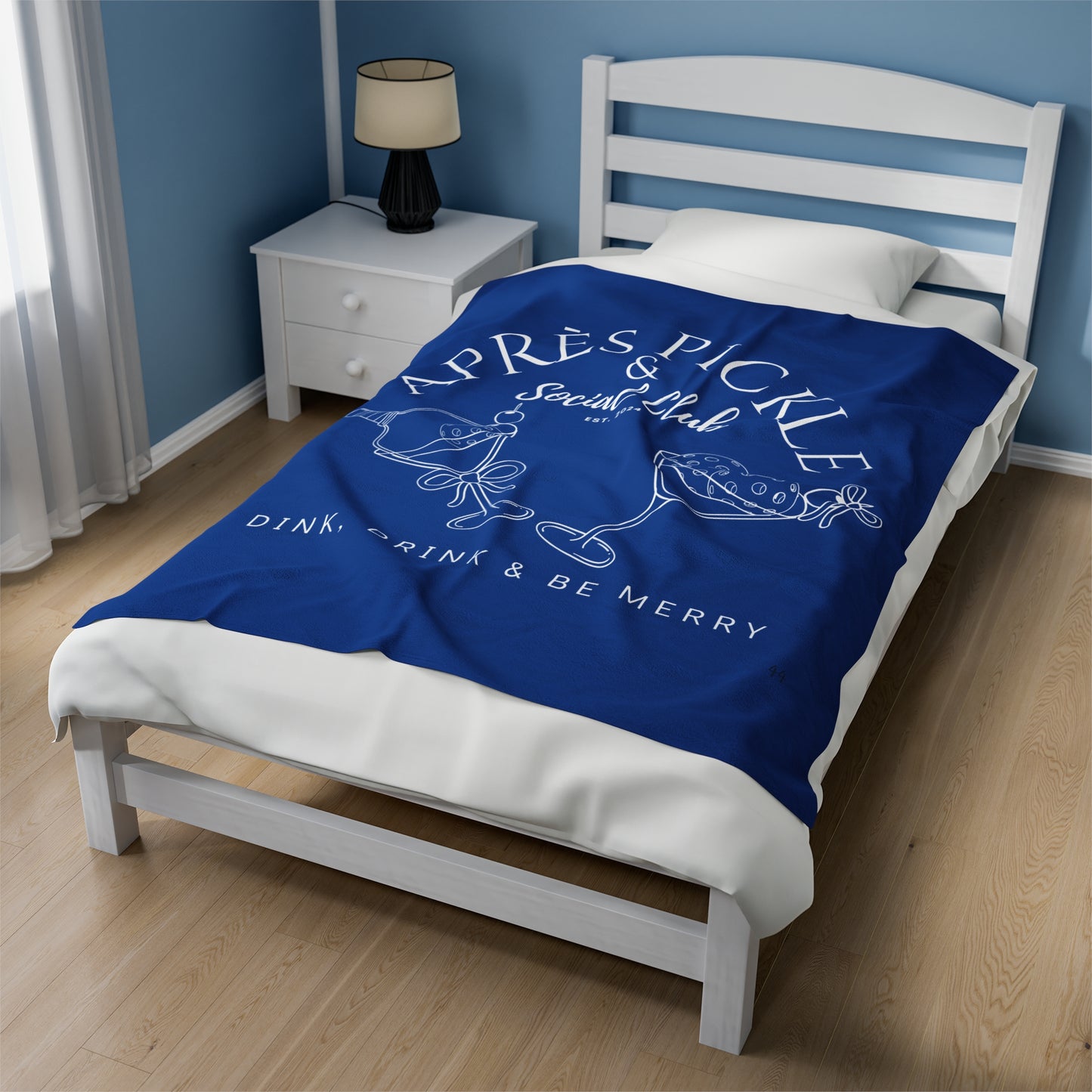 APRES Pickle & Social Velveteen Plush Blanket