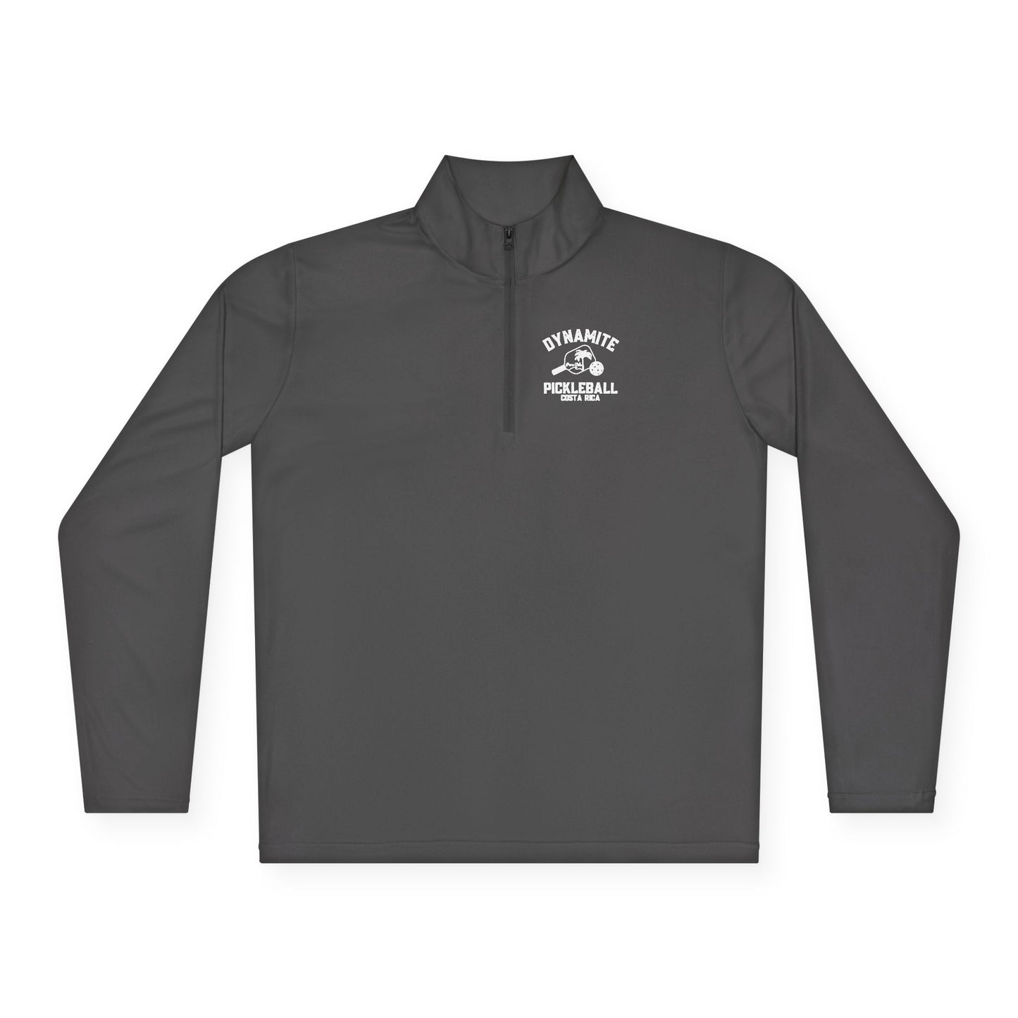 Pura Vida Dynamite Pickleball Unisex Moisture Wicking Quarter-Zip Pullover - SPF 40 ( can add name on back)