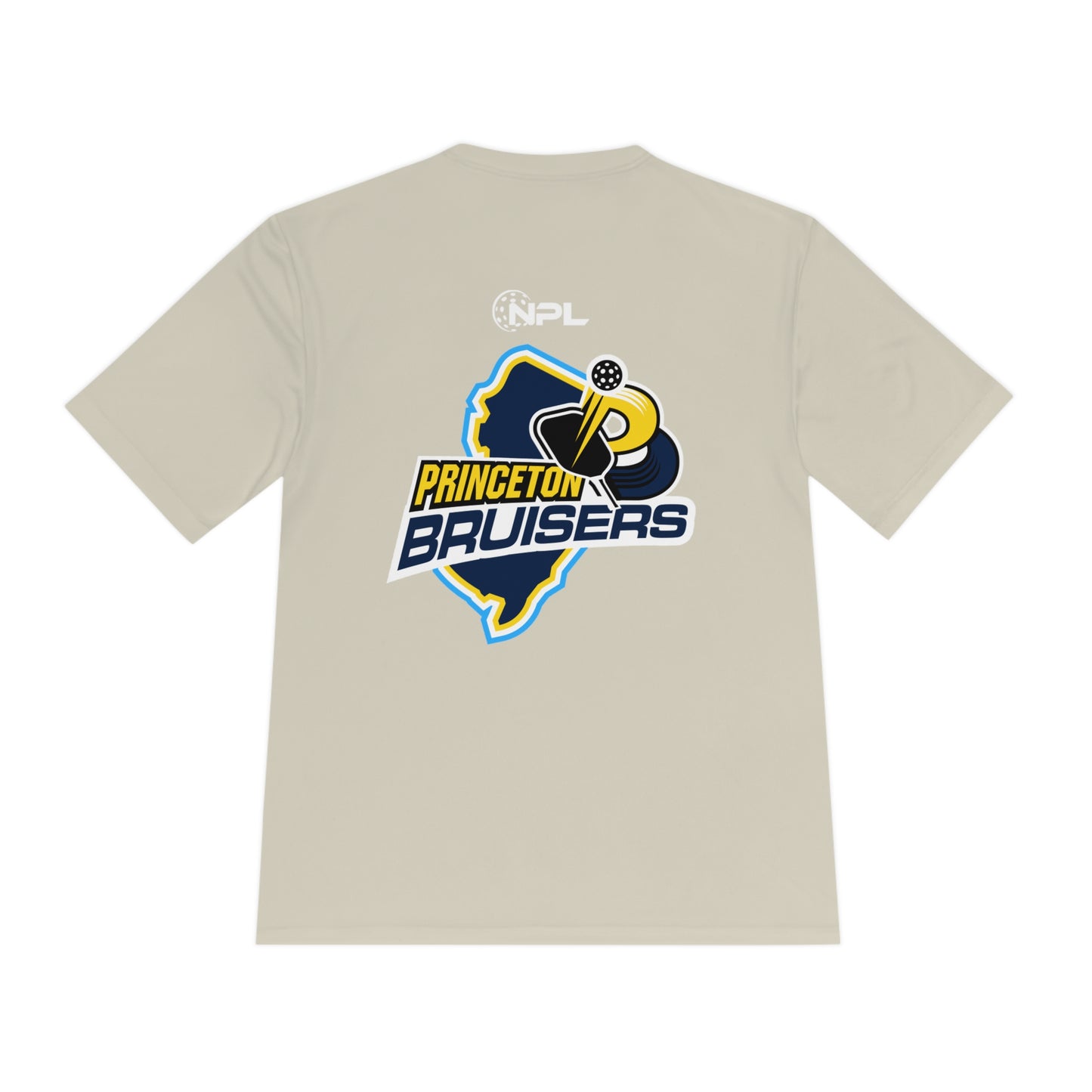 Princeton Bruisers - NPL Team Unisex Moisture Wicking Tee, SPF 40