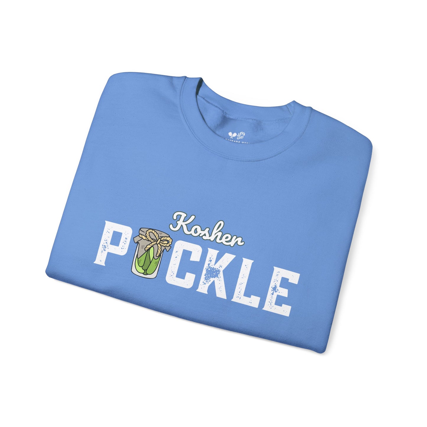 PICKLE Kosher Crew 50/50 Plush/Unisex - can customize sleeve w/ name