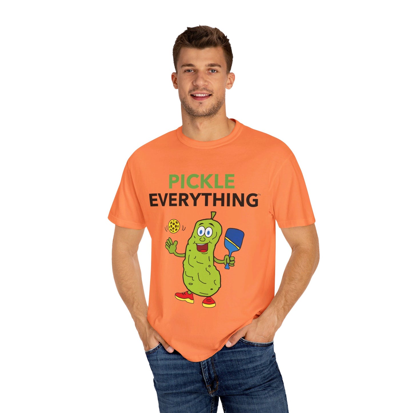 Pickle Everything Unisex Garment-Dyed T-shirt