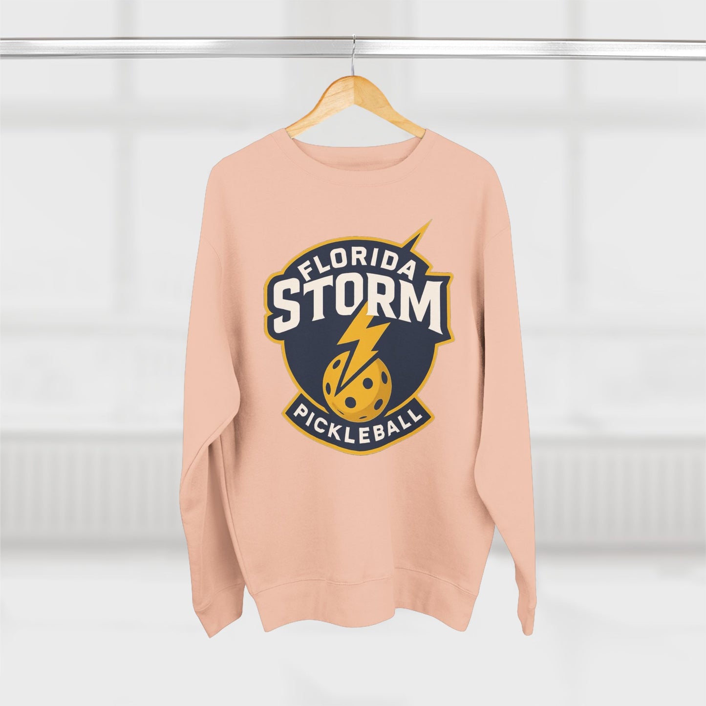 Florida Storm Unisex Crew- 2 sided (can personalize) warmer  80% cotton, 20% polyester