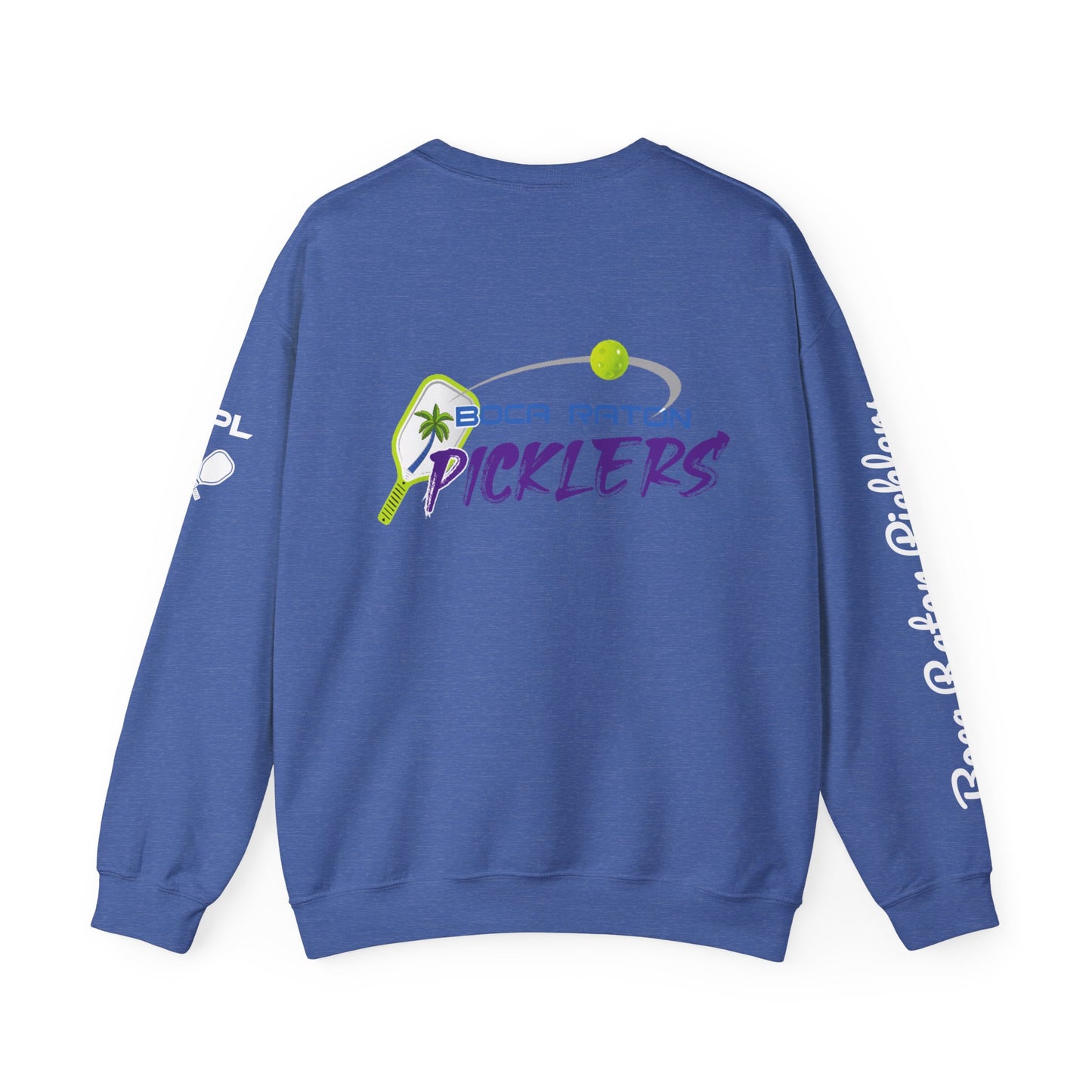 Boca Raton Picklers NPL Team - NPL front/logo back Custom Crew/Sleeves Boca Raton Picklers - personalize sleeve and or back