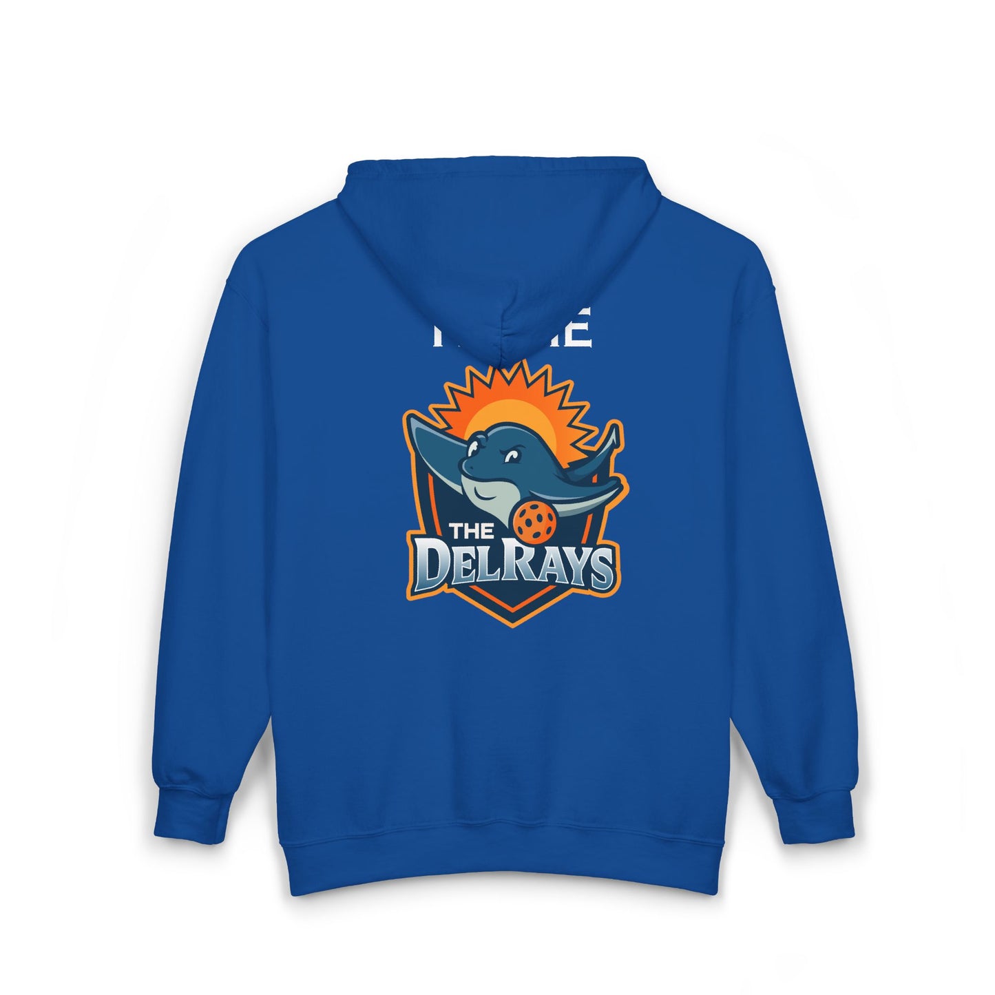 The Del Rays Unisex Zip Up Hoodie - Add name