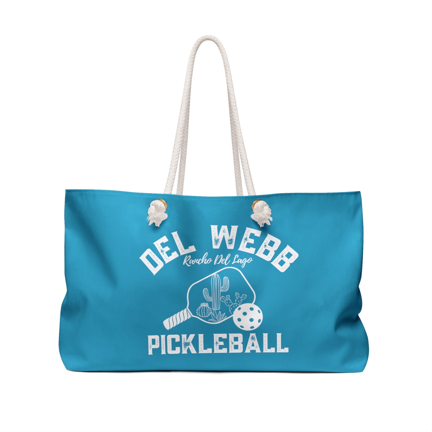 Del Webb Pickleball Weekender Court Bag - can customize w/ name