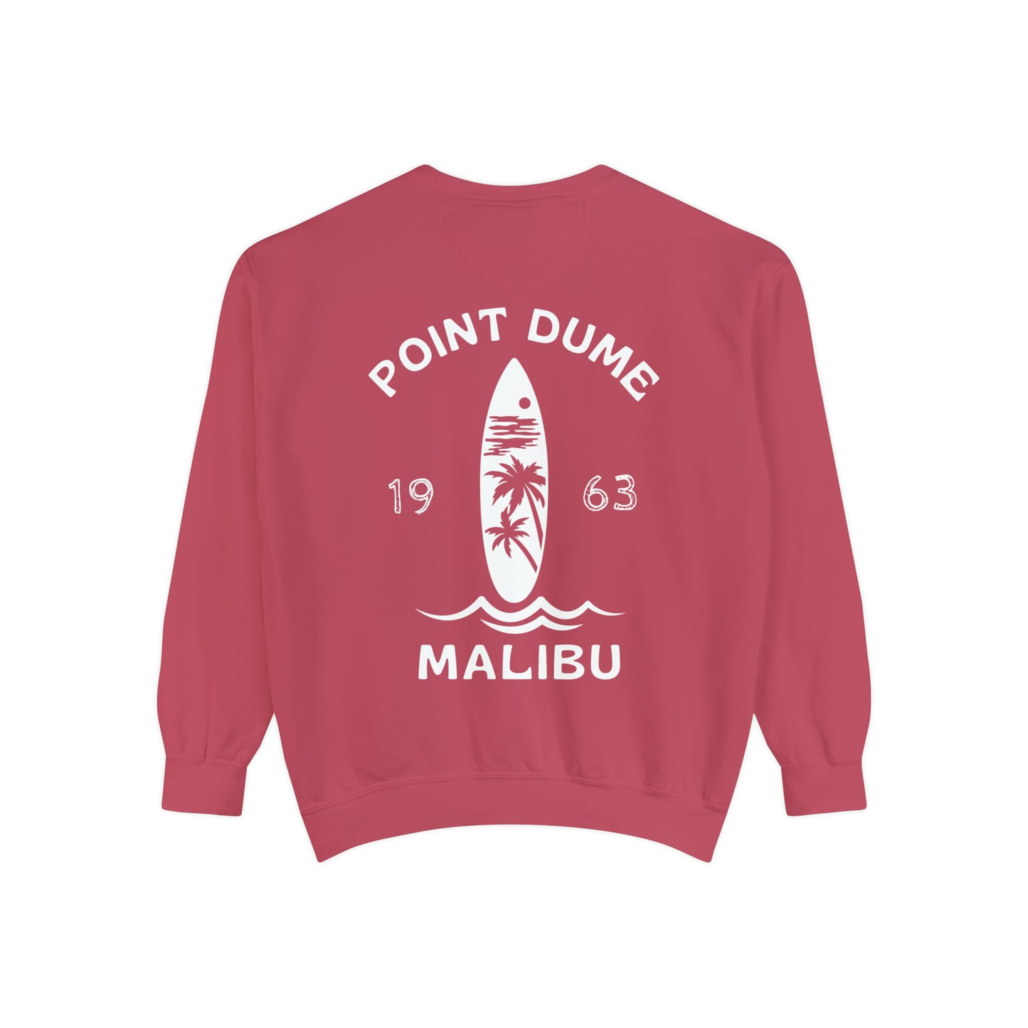 POINT DUME Malibu Crew (Palm Tree Version)- Comfort Colors