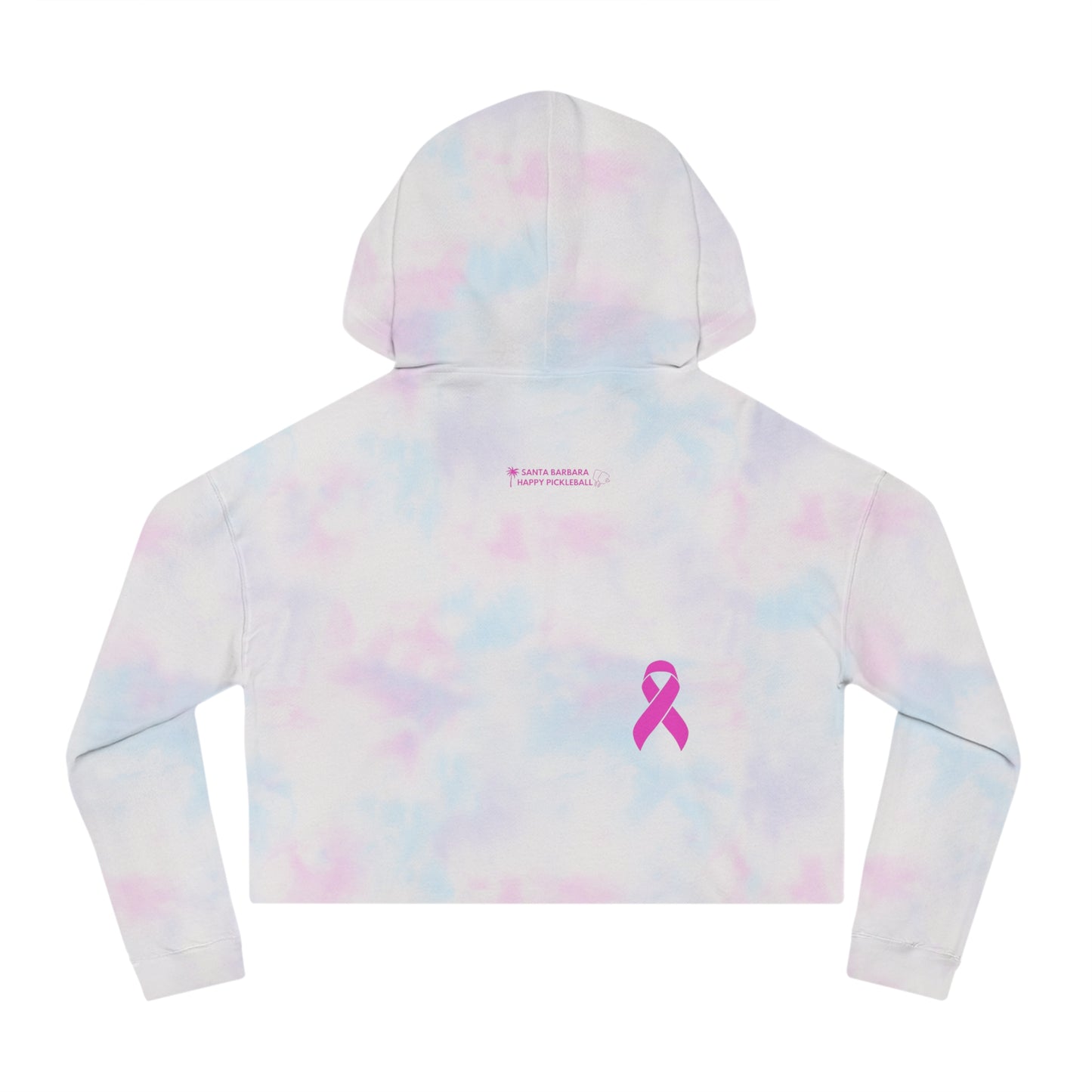 PICKLE Hot Pink - Women’s Cropped Hooded Sweatshirt