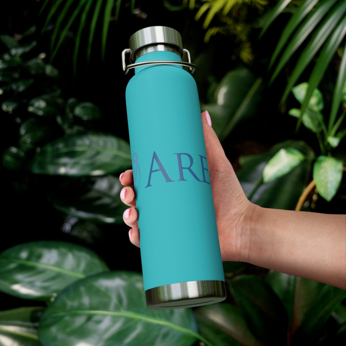Ares 22oz Copper Vacuum Insulated Bottle - keep drinks 24 hrs hot/cold