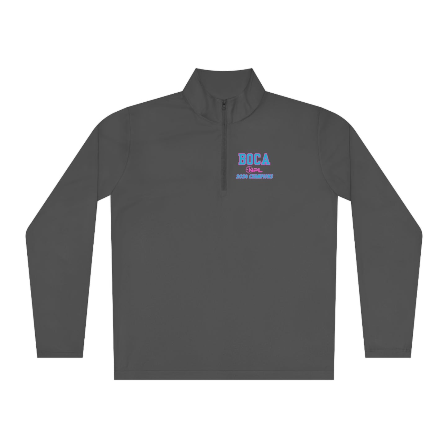 BOCA NPL ‘24 Champions - Unisex Quarter-Zip Pullover