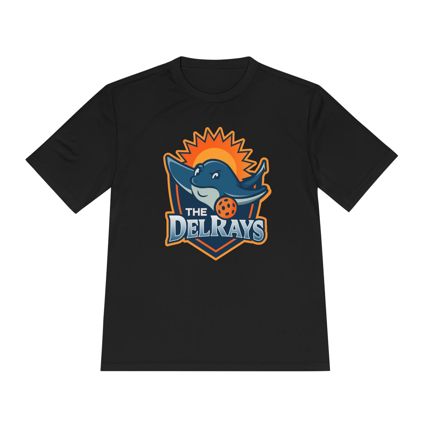 The Del Rays Sport Tek Men’s SPF 40 Moisture Wicking T - Add name