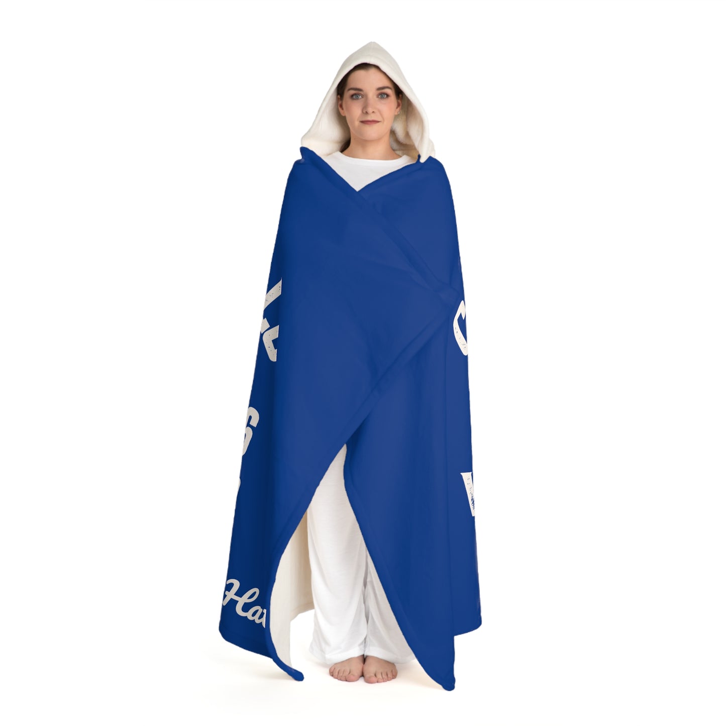 Copy of Camarillo Waterpolo - Hooded Sherpa Fleece Blanket