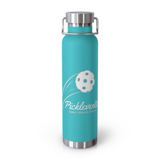 PICKLEVENTS Copper Vacuum Insulated Bottle, 22oz