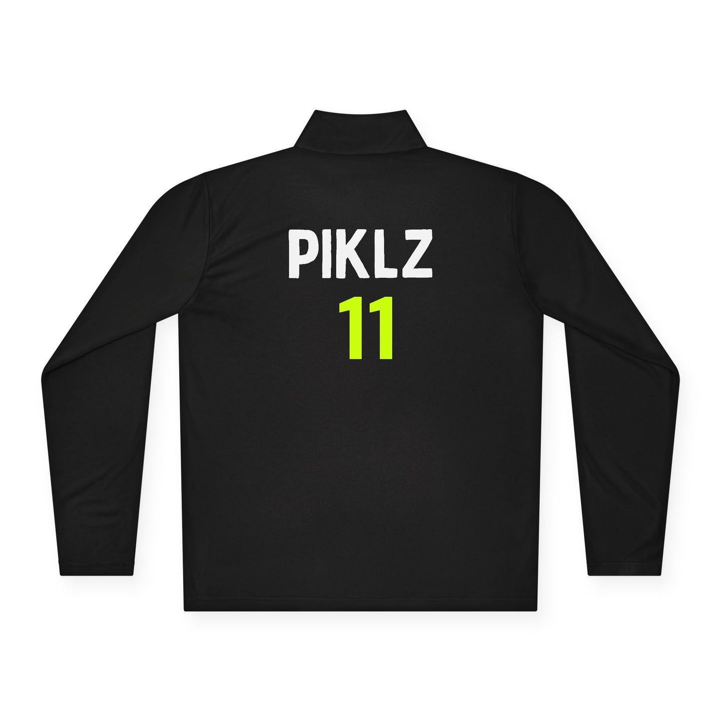 Kirsten PICKLZ 15 Unisex SPF 40 Moisture Wicking Quarter-Zip Pullover - add your number in instructions