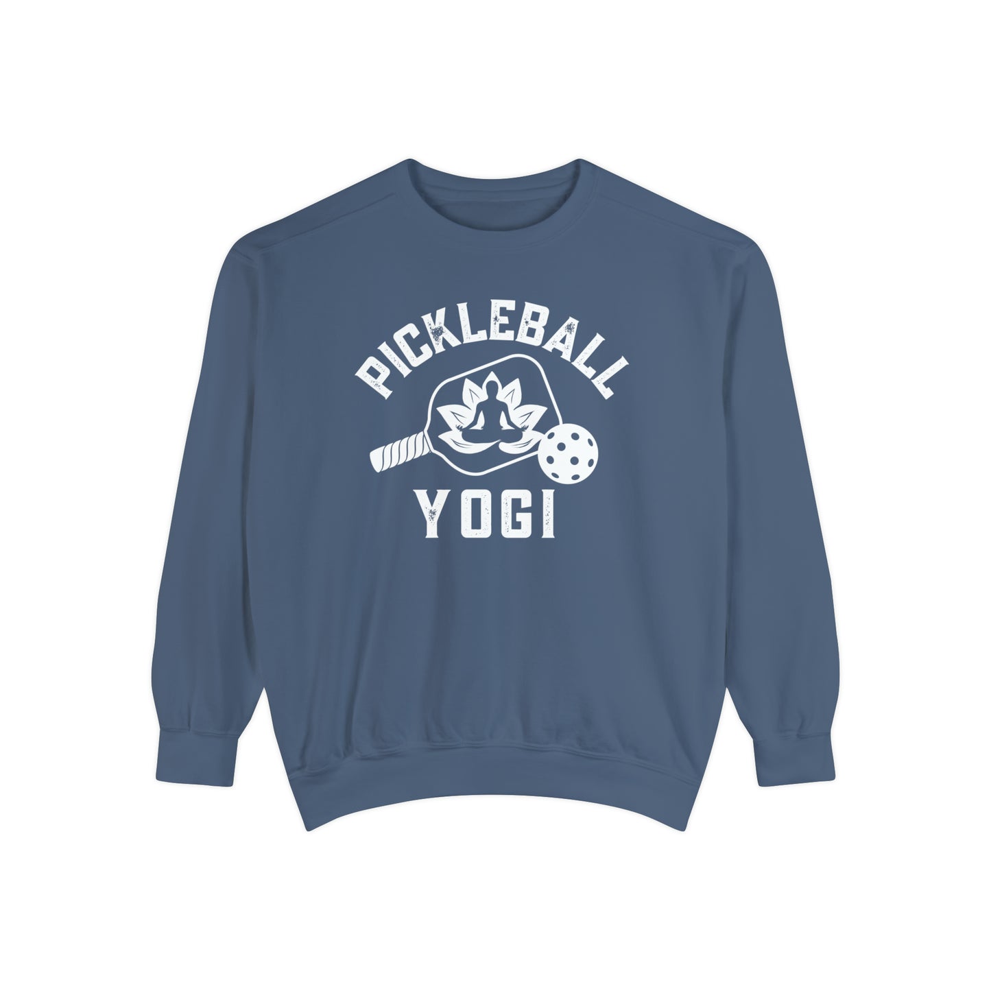 Pickleball Yogi - Unisex Garment-Dyed Sweatshirt