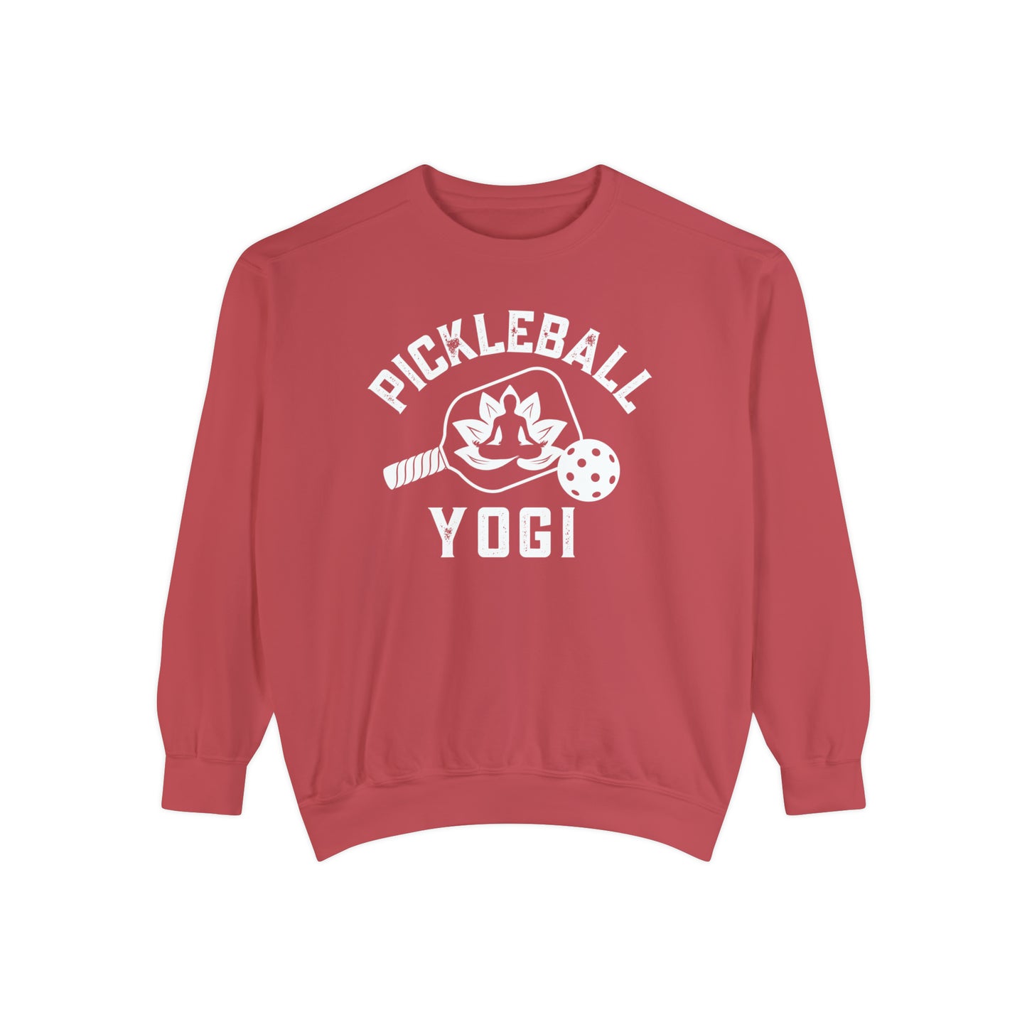 Pickleball Yogi - Unisex Garment-Dyed Sweatshirt