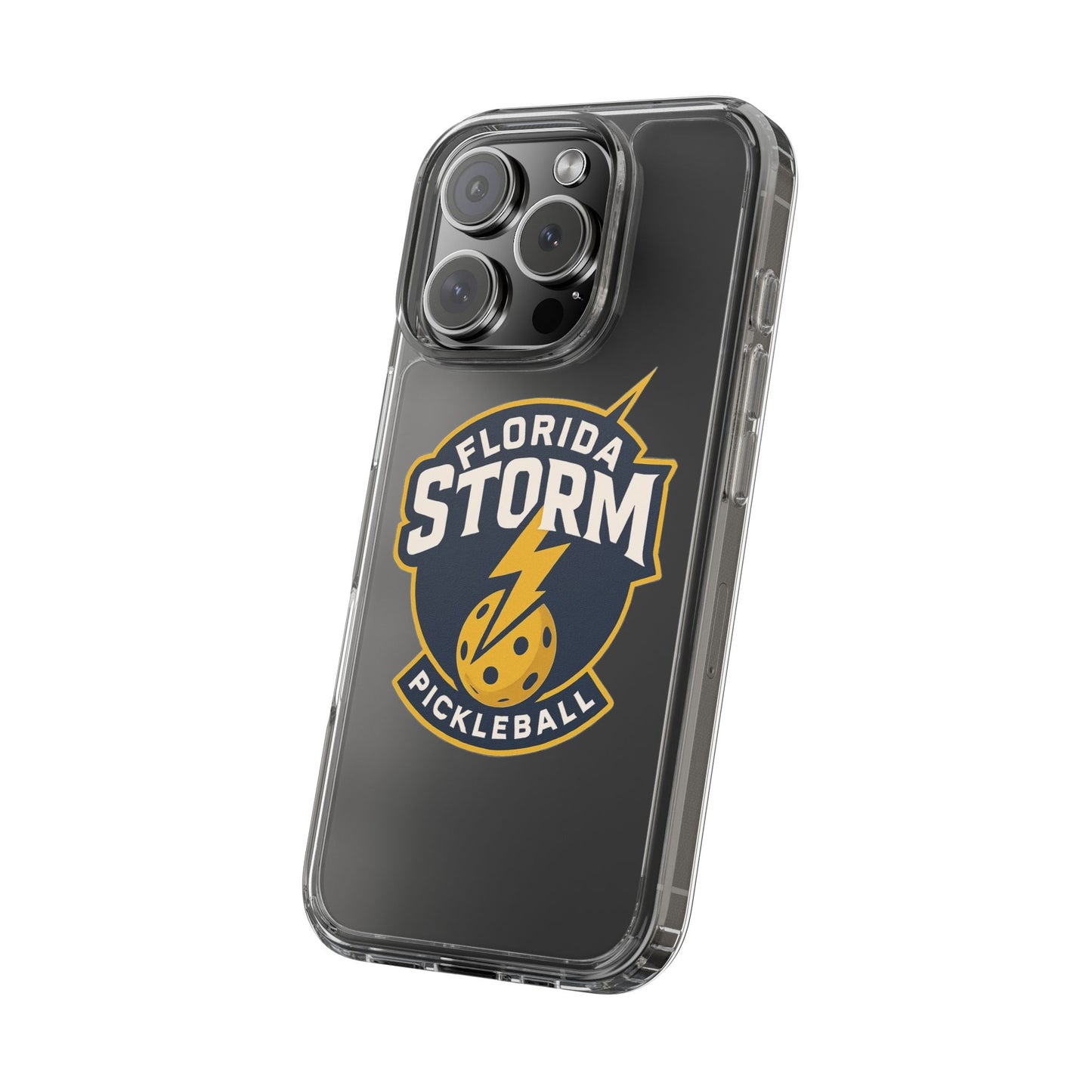 Florida Pickleball Clear IPhone Cases - all phone styles