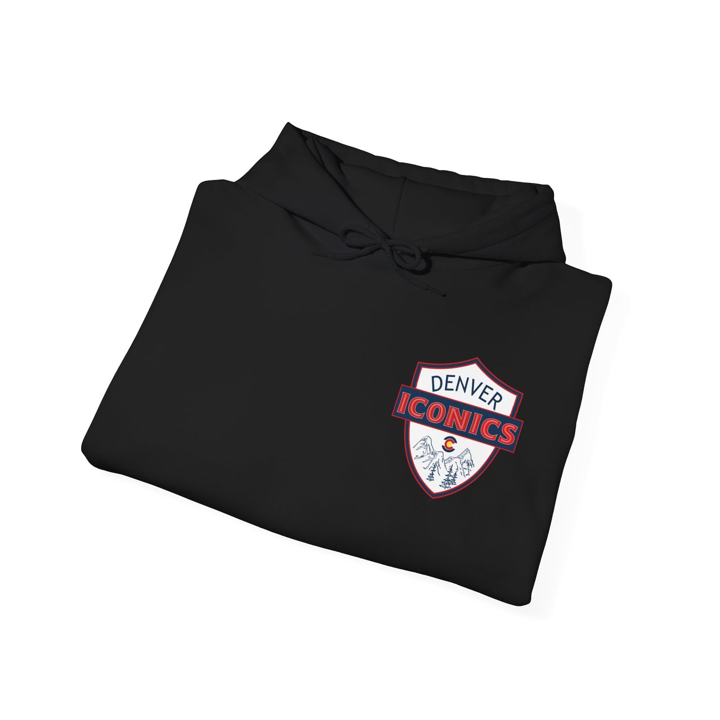 SHANE Denver Iconics Unisex Hoodie. 50% cotton/poly - Customize name to back or sleeve