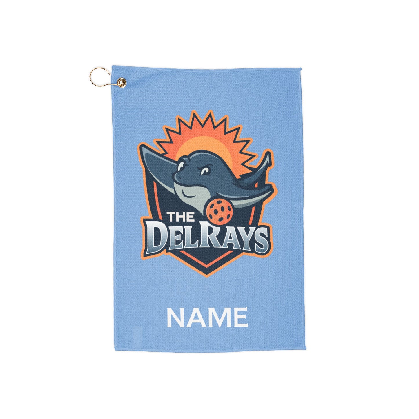 The Del Rays Pickleball Towel - Add name