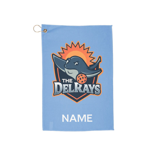The Del Rays Pickleball Towel - Add name