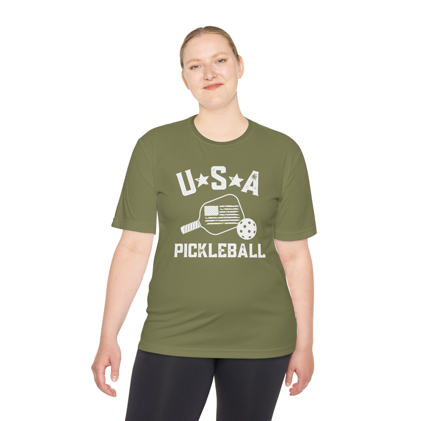 USA Pickleball - Unisex Moisture Wicking Tee