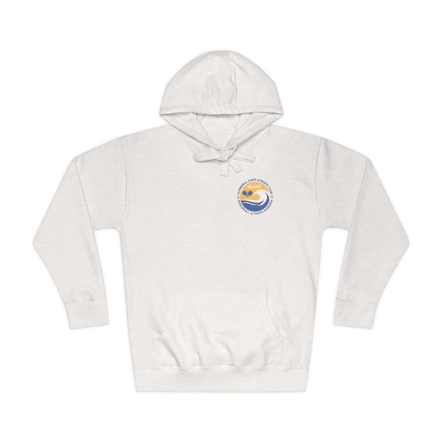Cathedral Oaks SWELL Pickleball Unisex Fleece Hoodie - no sleeve writing - heavier