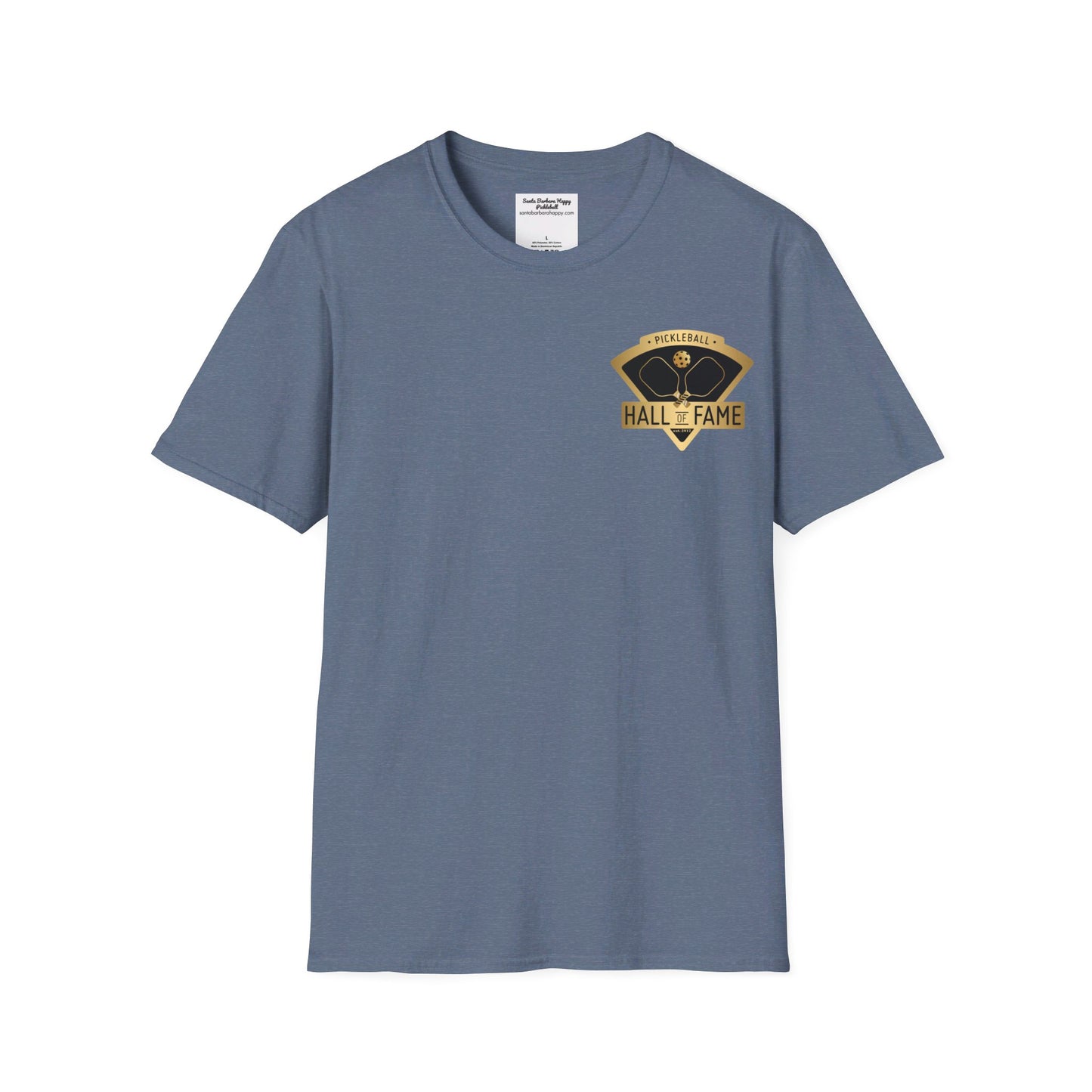 Pickleball Hall of Fame - Unisex Softstyle T-Shirt (customize back)