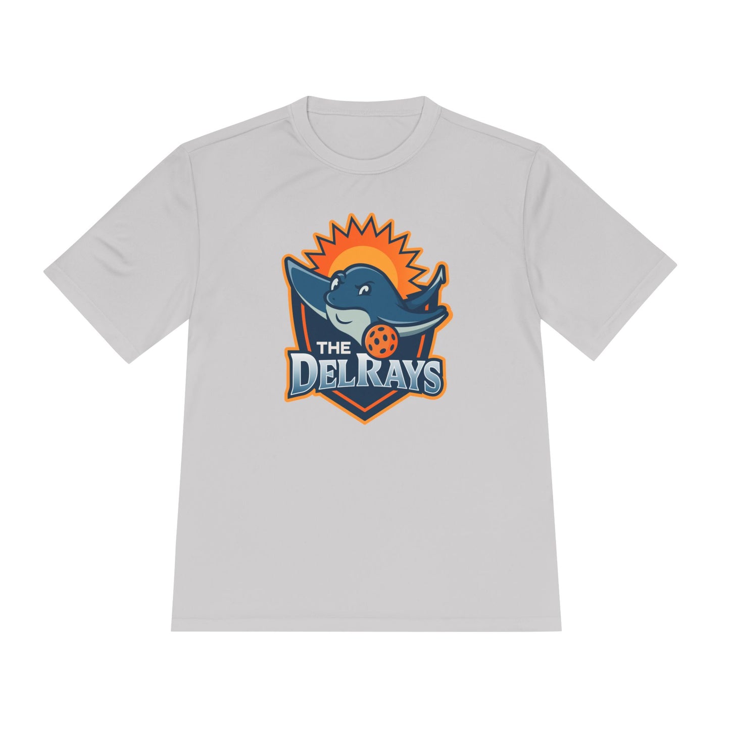The Del Rays Sport Tek Men’s SPF 40 Moisture Wicking T - Add name