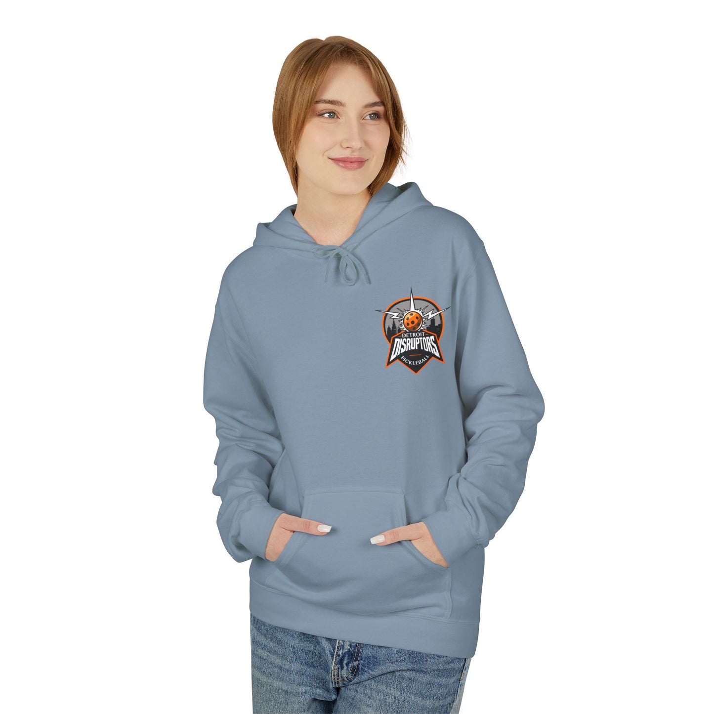 Detroit Disrupters Unisex Midweight Softstyle Fleece Hoodie