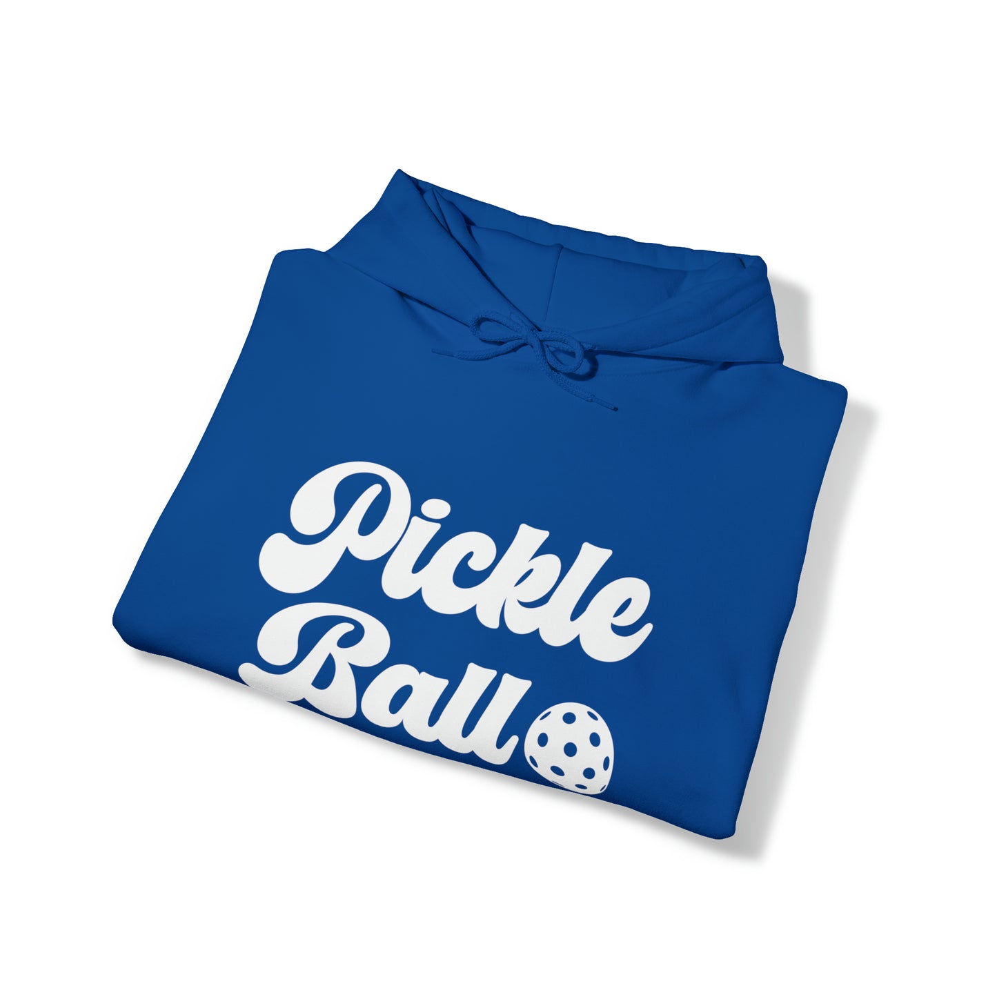 Retro Pickleball Hoodie - customize sleeves & back, add in notes