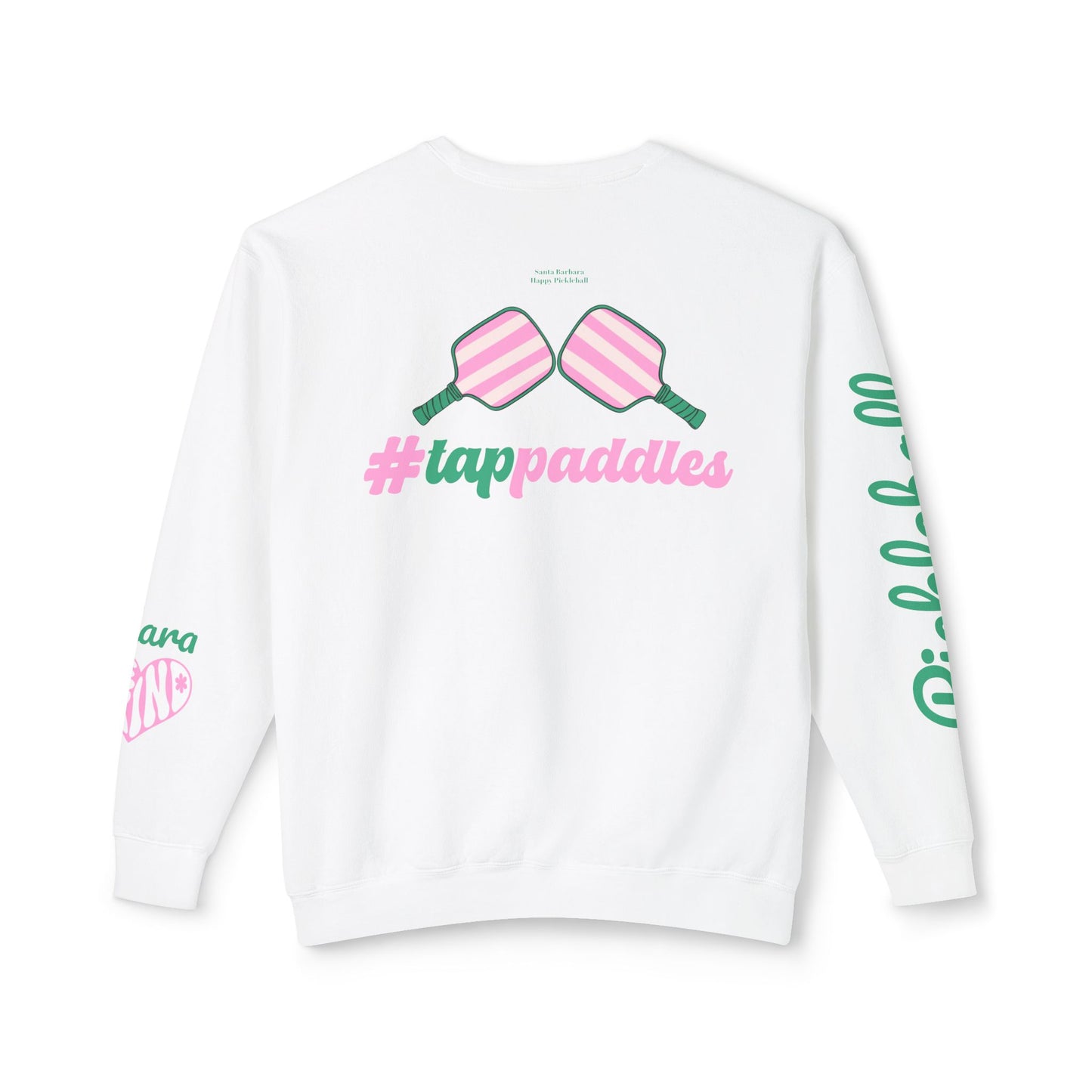 #Tappaddles Garment Dyed Unisex Lightweight Crew