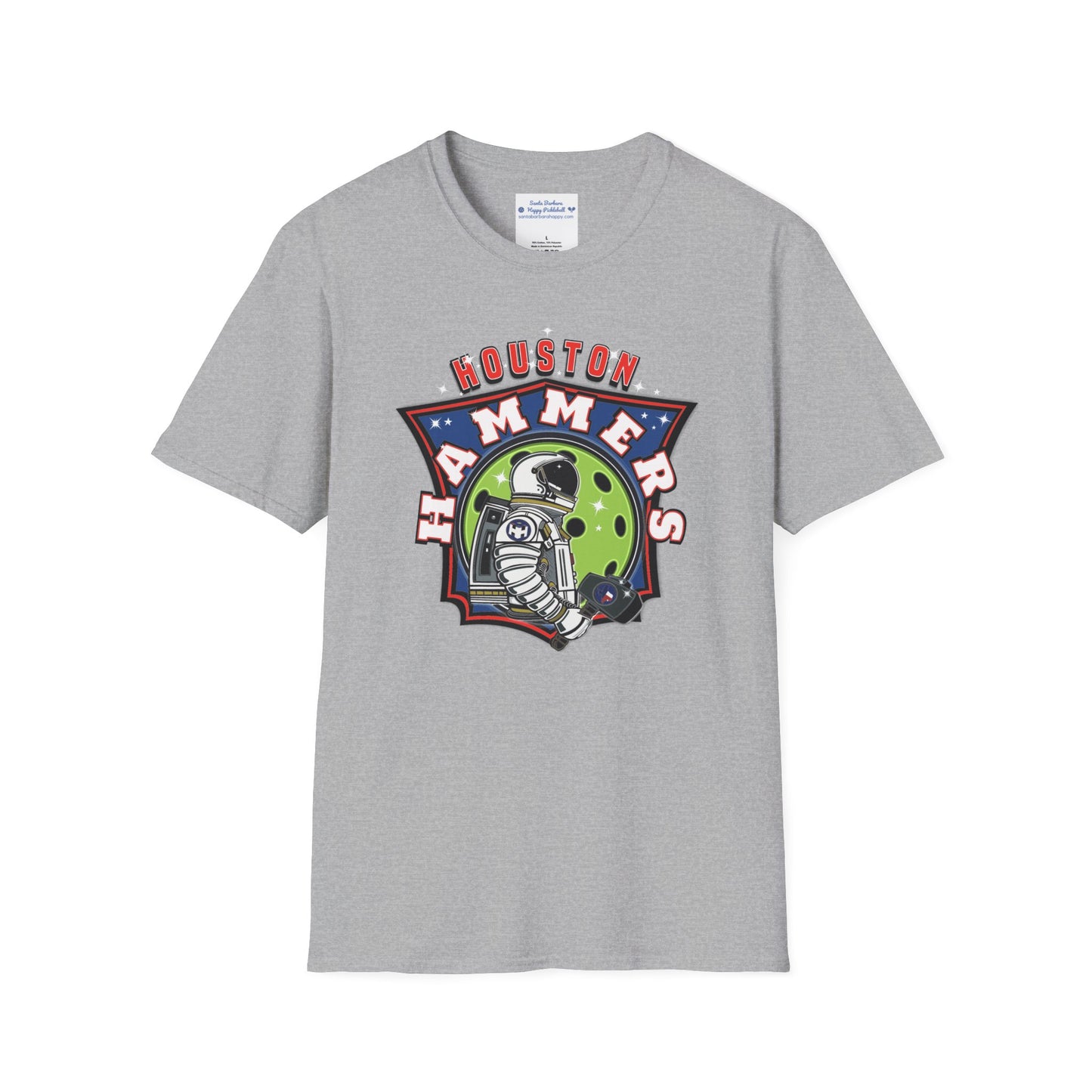 Houston Hammers - Unisex Softstyle 100% Cotton T-Shirt