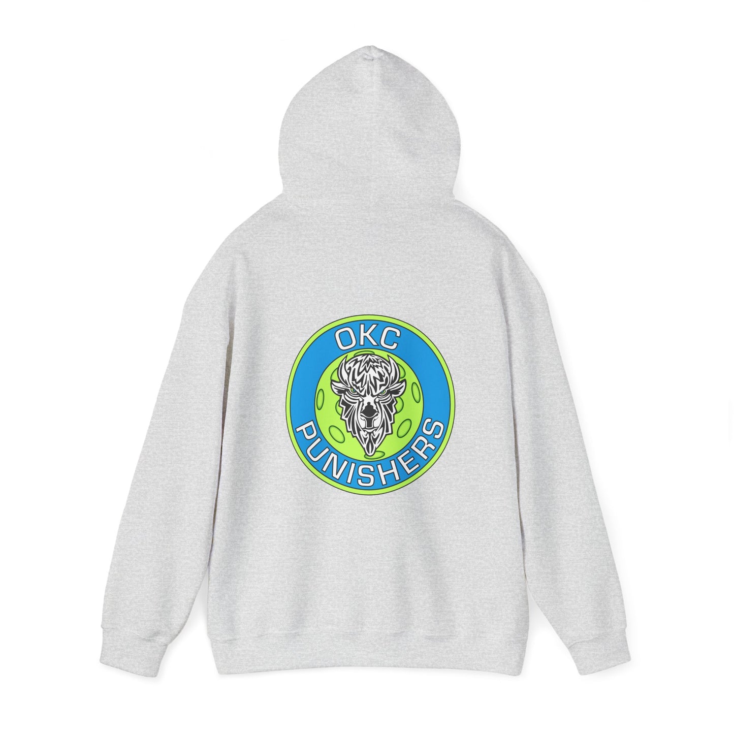 OKC Punishers NPL - Multi Sided Design - Unisex Hoodie - add name sleeve or back