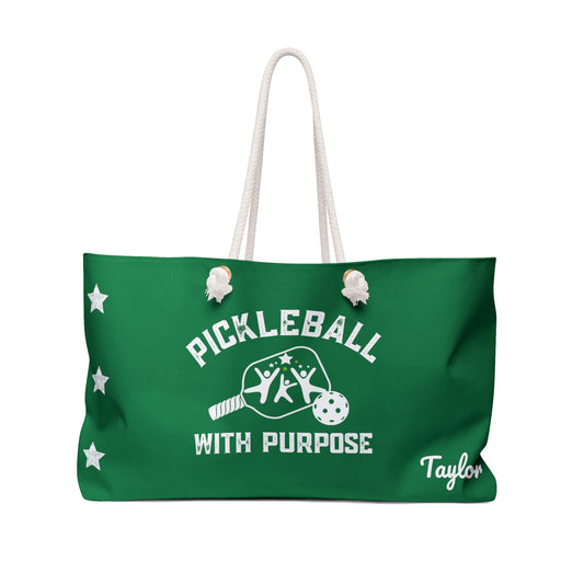 Pickleamania Pickleball  - Weekender Bag - customize name