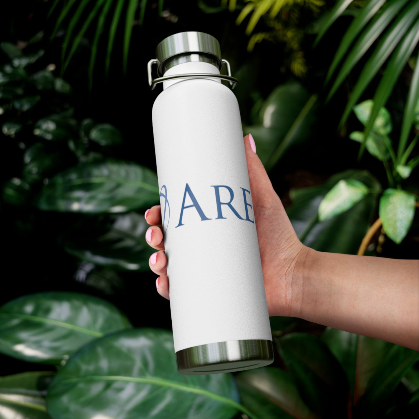 Ares 22oz Copper Vacuum Insulated Bottle - keep drinks 24 hrs hot/cold