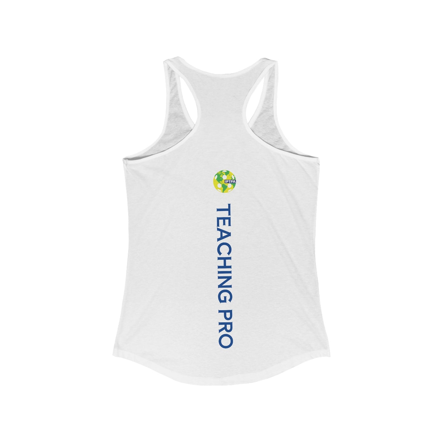 IPTPA Teaching Pro Women's Ideal Racerback Tank - Customize left chest or back