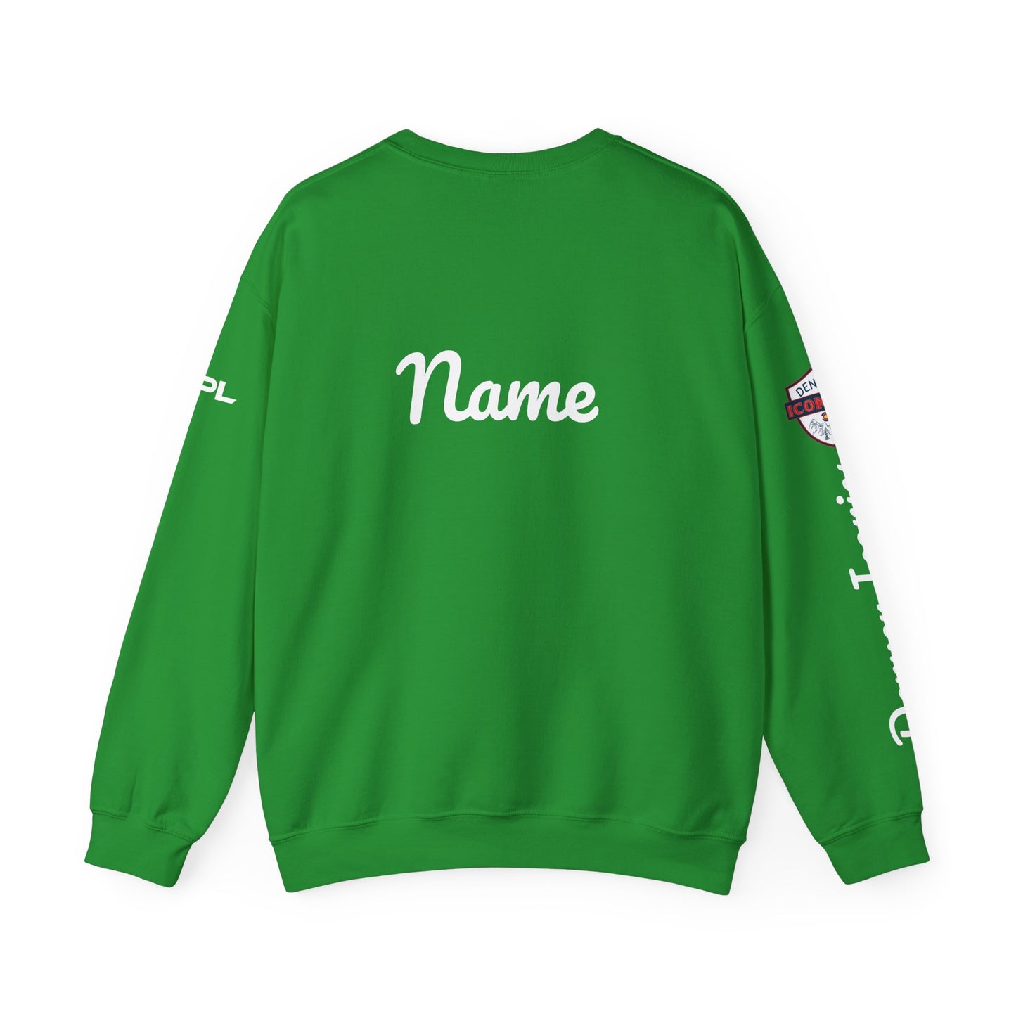 PICKLE/ Denver Iconics sleeve - Customize Crew - add name on back