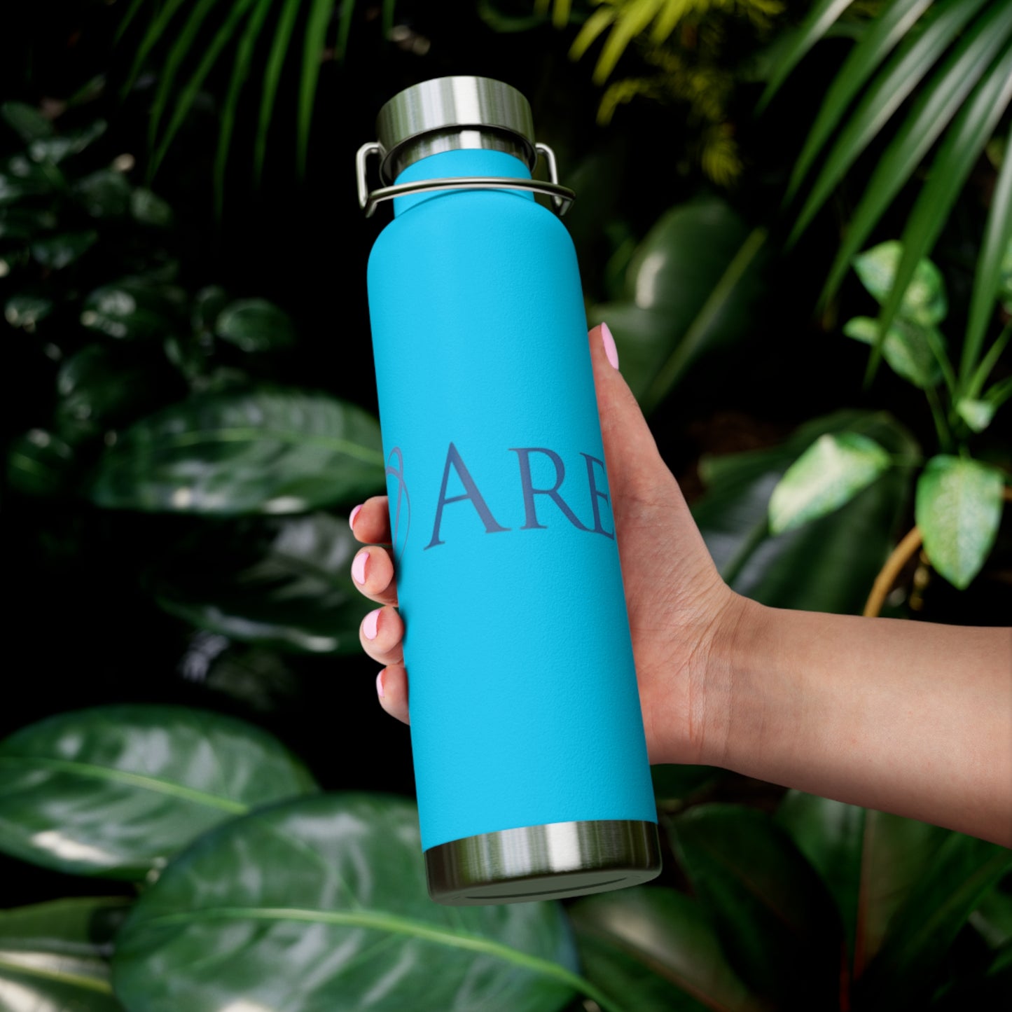Ares 22oz Copper Vacuum Insulated Bottle - keep drinks 24 hrs hot/cold